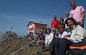 Bellissima salita al RIFUGIO ROSALBA IN GRIGNETTA dal Pian dei Resinelli il 3 aprile 2011